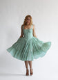 The Fae Midi Dress in Botanica Sage