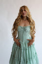 The Fae Midi Dress in Botanica Sage