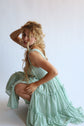 The Fae Midi Dress in Botanica Sage
