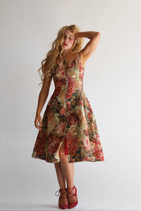 The Juliette Dress in Amber