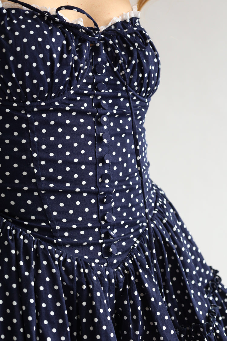 Wild Rose & Sparrow The Fae Dress in Noir Wild Rose & Sparrow The Fae Dress in Noir