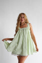 The Babydoll Dress in Melon