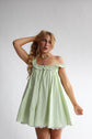 The Babydoll Set in Melon