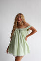 The Babydoll Set in Melon