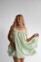 The Babydoll Dress in Melon