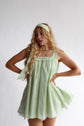 The Babydoll Set in Melon