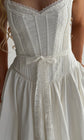 The Madeleine Gown in Seaglass White