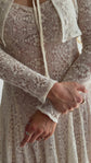 The Sonnet Lace Cardigan in Moonlight