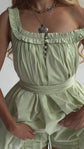 The Fiori Bloomer Shorts in Melon