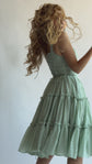 The Fae Midi Dress in Botanica Sage