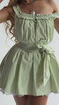 The Babydoll Dress in Melon