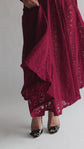 The Sylph Gown in Cerise