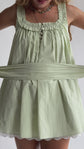 The Babydoll Dress in Melon