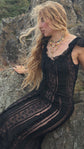 The Desirée Dress in Ink Lace