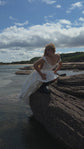 The Madeleine Gown in Seaglass White