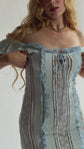 The Desirée Dress in Lune Lace