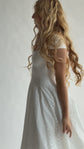 The Brontë Dress in Blanche