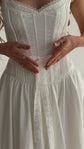 The Madeleine Gown in Seaglass White
