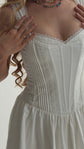 The Madeleine Gown in Seaglass White