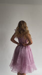 The Delilah dress in Lilac Purple