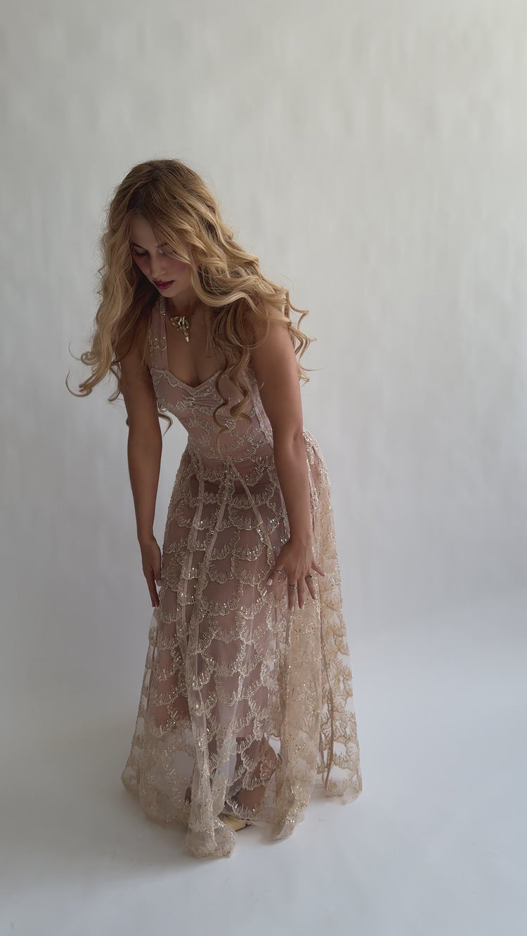 The Sylph Gown in Stardust
