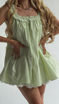 The Babydoll Dress in Melon