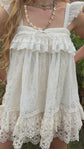 La robe Ophélie en dentelle de lys
