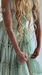 The Fae Midi Dress in Botanica Sage