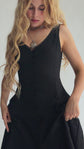The Juliette Dress in Black