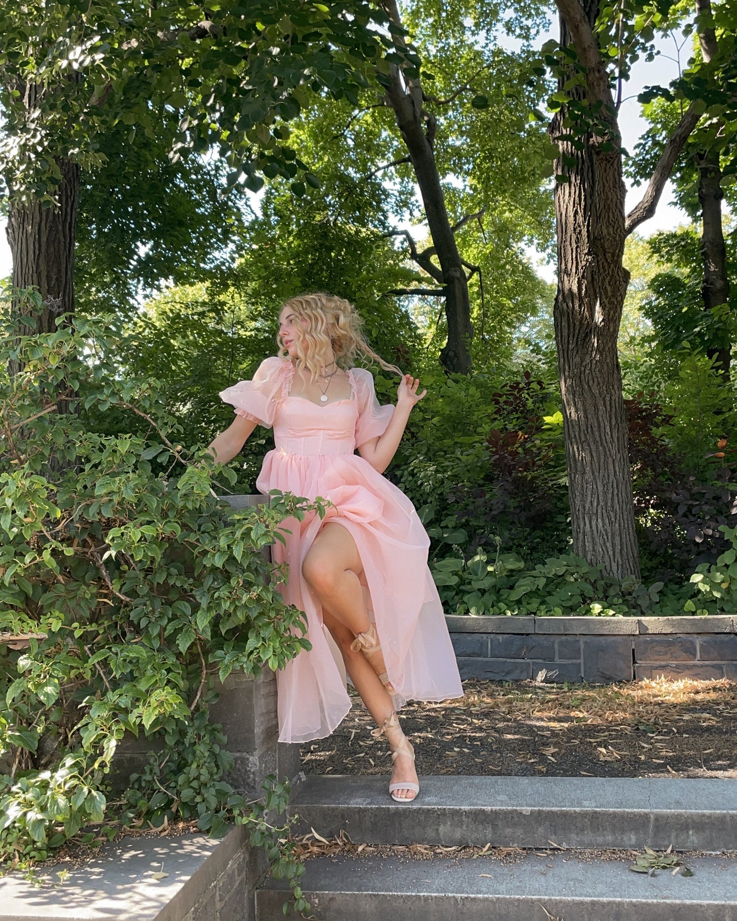 The Amore Dress Pink Wild Rose & Sparrow The Amore Dress Pink Wild Rose & Sparrow