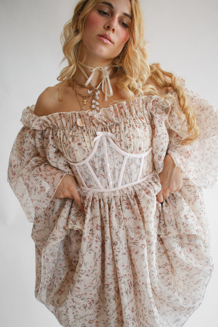 The Giselle Underbust Corset Wild Rose & Sparrow The Giselle Underbust Corset Wild Rose & Sparrow